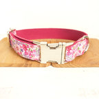Metal Buckle Dog Collar Leash Bow Tie Accessory - dog product photo (view 3)