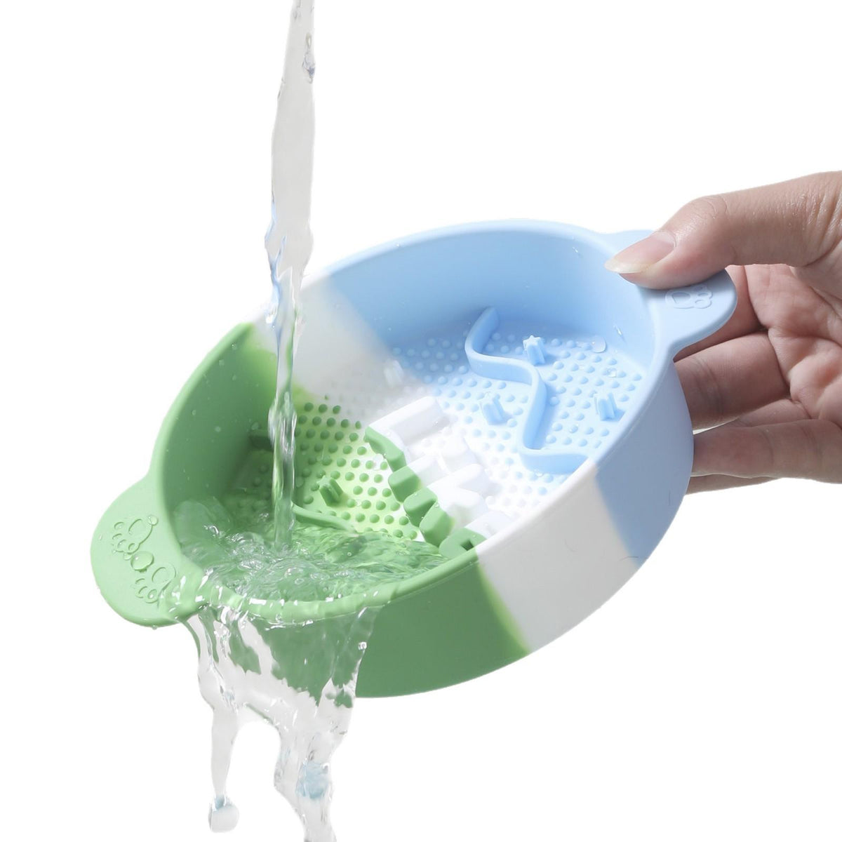 Pet Slow-feeding Silicone Bowl - pet product photo (view 4)