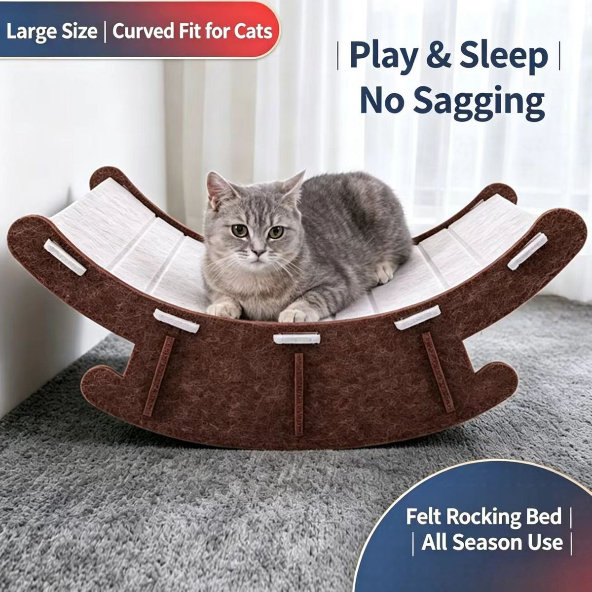 Cat Scratch Board Durable Wear-resistant Four Seasons - cat product photo (view 3)