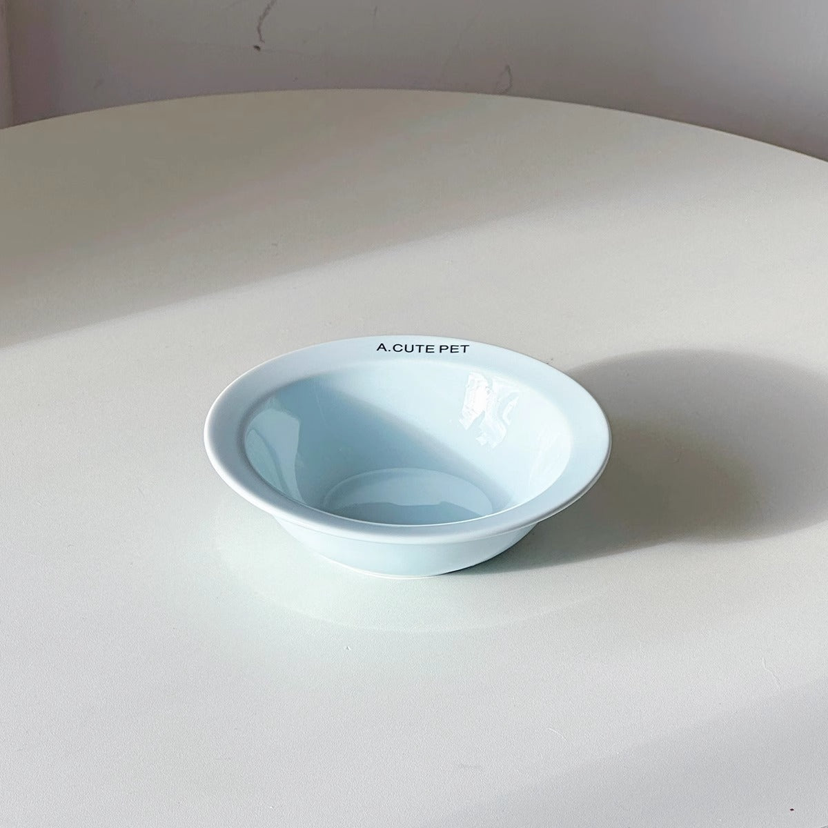 Pet Flying Saucer Cat Bowl Ceramic Flower Stand Cat Food - dog and cat product photo (view 9)