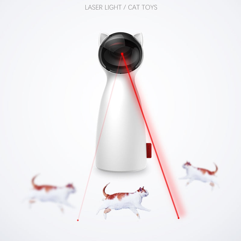 Automatic Laser Cat Toy Tower - cat product photo (view 2)