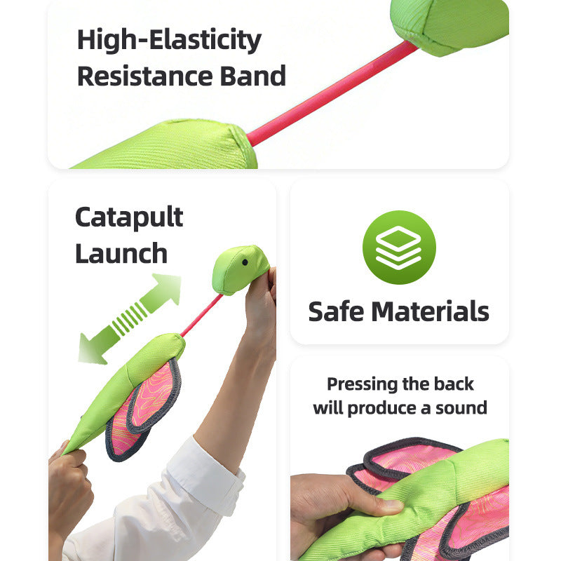 Cat Toy Launcher with Flying Bug Toys - dog and cat product photo (view 3)