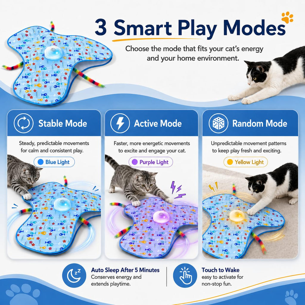 Interactive Cat Toys for Indoor Cats - cat product photo (view 4)