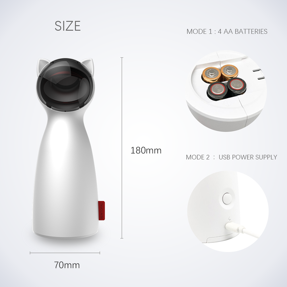 Automatic Laser Cat Toy Tower - cat product photo (view 5)