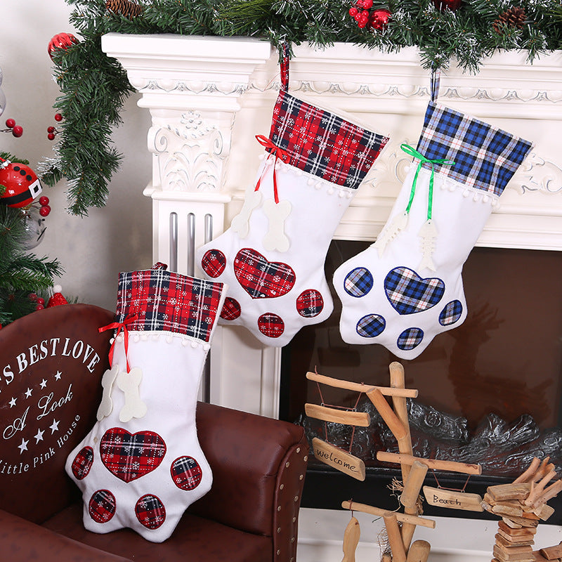 The Paw-Shaped Stocking So the Dog Finally Gets One Too - dog product photo (view 3)