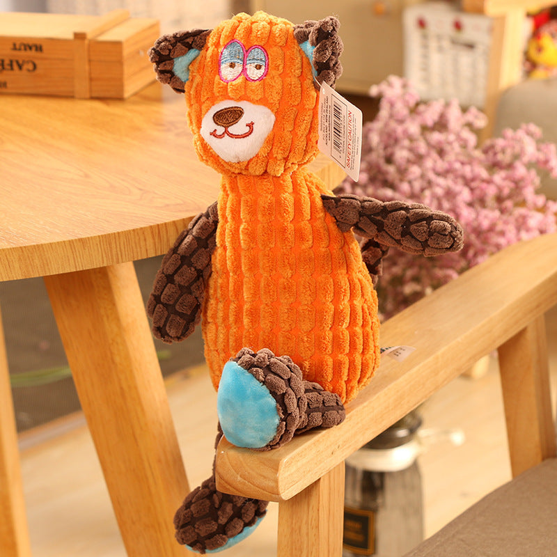 Creative Animal Patchwork Plush Toy - cat product photo (view 6)