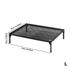 Elevated Mesh Bed for Pets Who Run Hot - pet product photo (view 3)