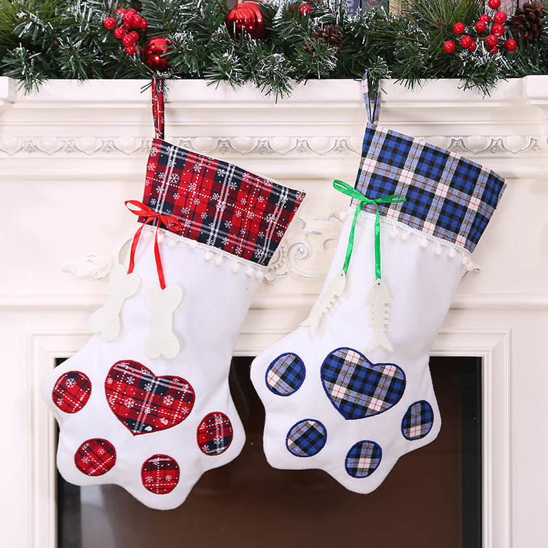 The Paw-Shaped Stocking So the Dog Finally Gets One Too - dog product photo (view 4)