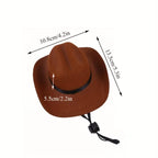 Small Cowboy Hat for Dogs (view 2)