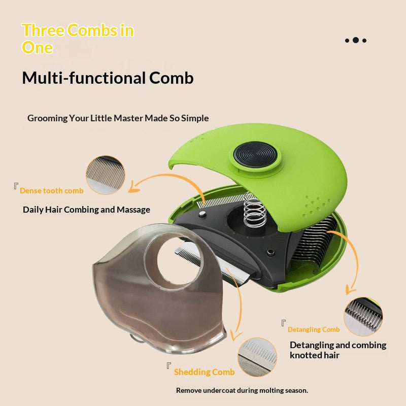 Universal Styling Comb & Brush Cleaning Tool - pet product photo (view 3)