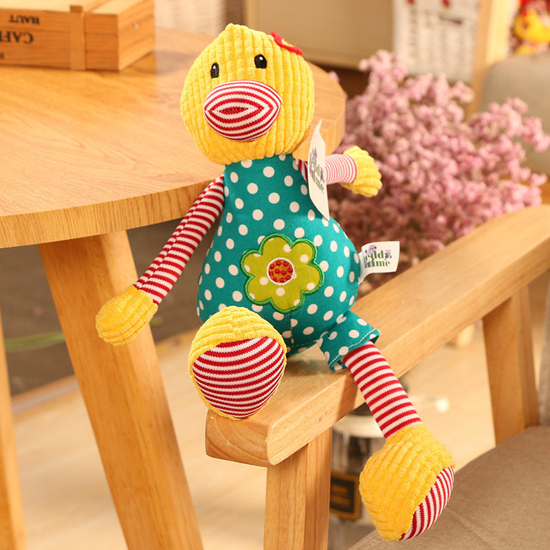 Creative Animal Patchwork Plush Toy - cat product photo (view 4)