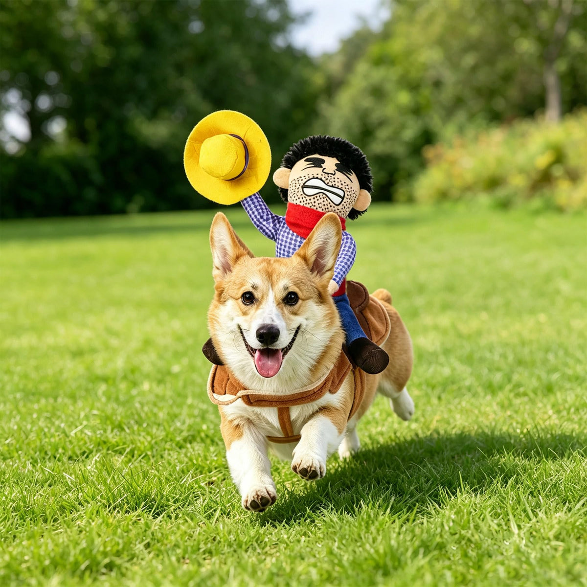 Cowboy Rider Costume for Dogs (view 8)