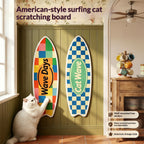 Rectangular Cat Scratcher with Felt Pads - cat product photo (view 2)