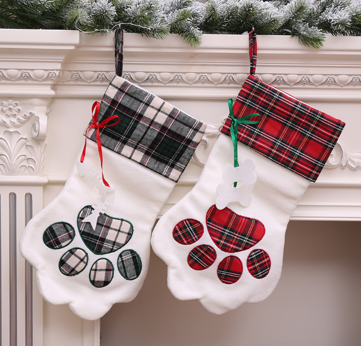The Paw-Shaped Stocking So the Dog Finally Gets One Too - dog product photo (view 5)