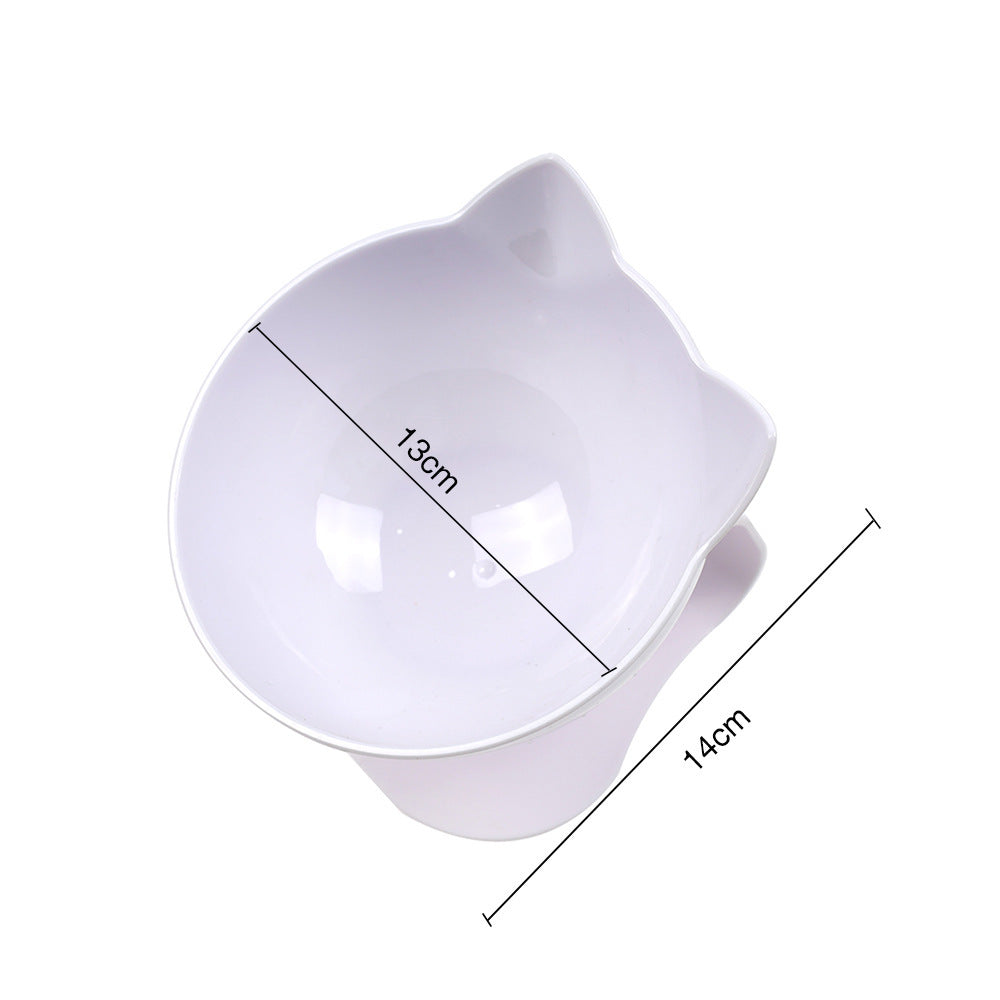 Kitten Bowl Pet Cervical Support Feeding Food Basin - cat product photo (view 10)