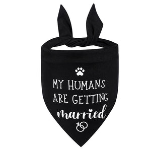 The Bandana That Lets Your Dog Announce the Engagement
