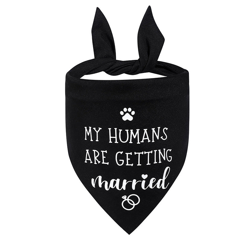 The Bandana That Lets Your Dog Announce the Engagement - dog product photo
