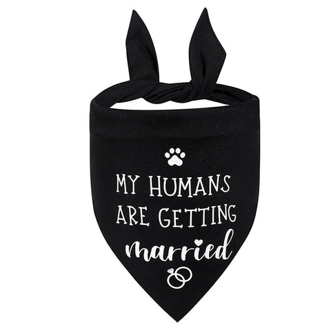 The Bandana That Lets Your Dog Announce the Engagement