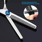 Professional Hair Cutting Thinning Scissors Barber Shears - pet product photo (view 10)