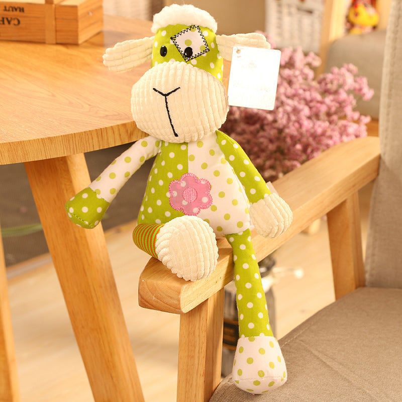 Creative Animal Patchwork Plush Toy - cat product photo (view 8)