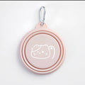 Pet Dog and Cat Folding Bowl Portable Dog Food Bowl - dog and cat product photo (view 7)