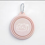 Pet Dog and Cat Folding Bowl Portable Dog Food Bowl - dog and cat product photo (view 7)