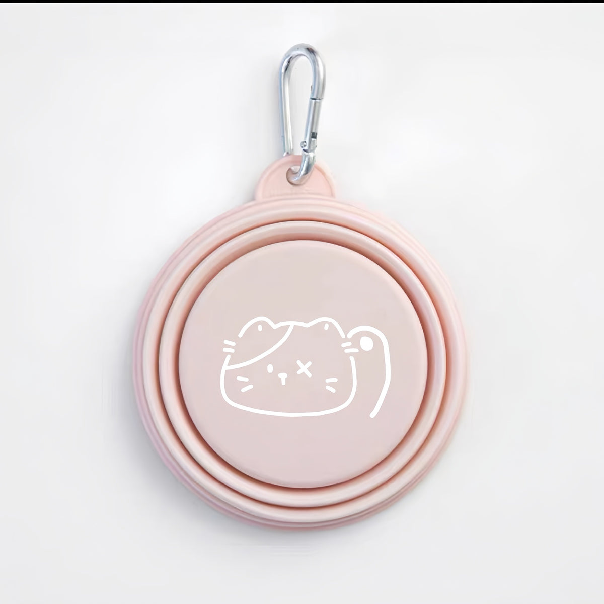 Pet Dog and Cat Folding Bowl Portable Dog Food Bowl - dog and cat product photo (view 7)