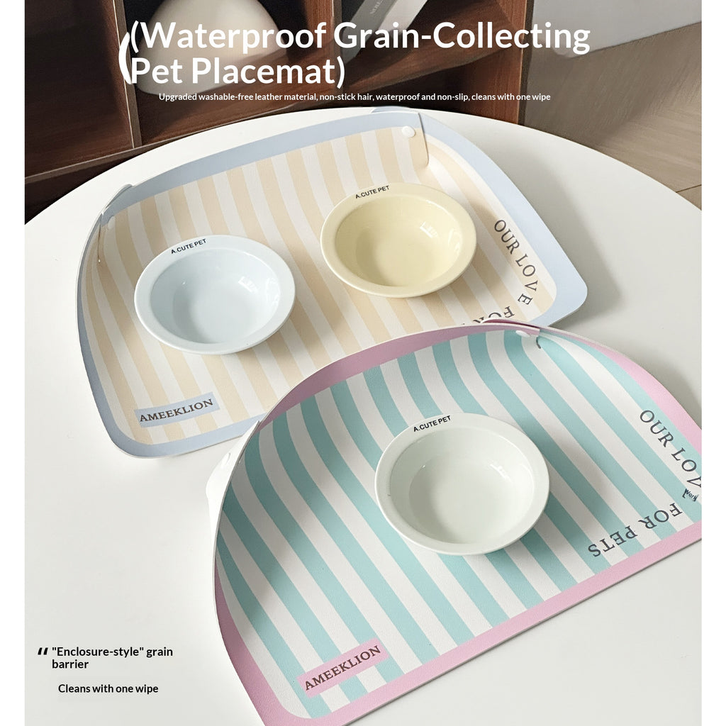 Pet Feeding Mat Waterproof and Oil-resistant Dedicated Pad - pet product photo (view 3)