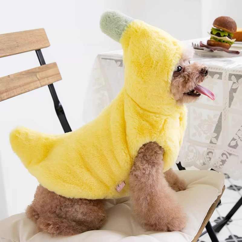 Full-Body Banana Costume for Dogs