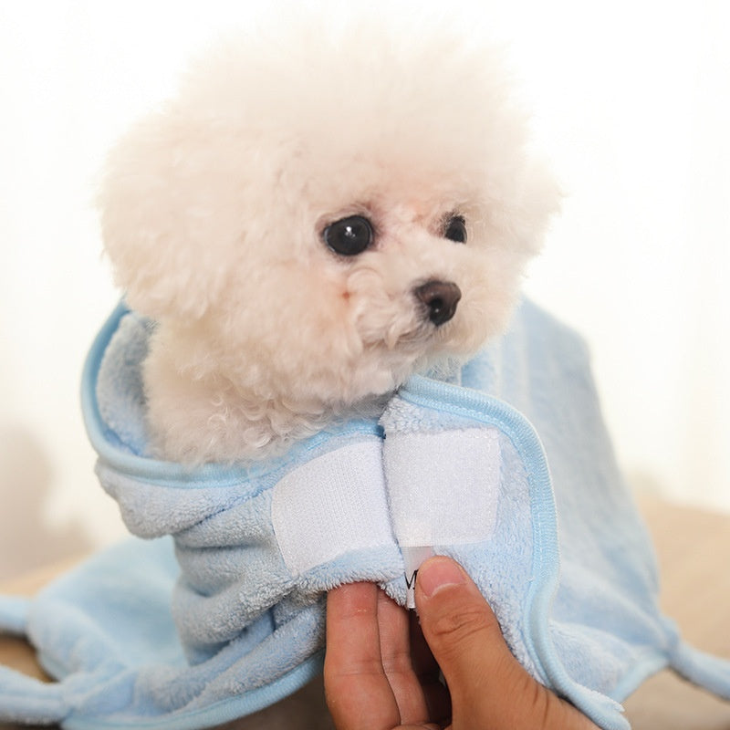Pet Bath Towel, Highly Absorbent Microfiber Dog Towel - dog and cat product photo (view 3)