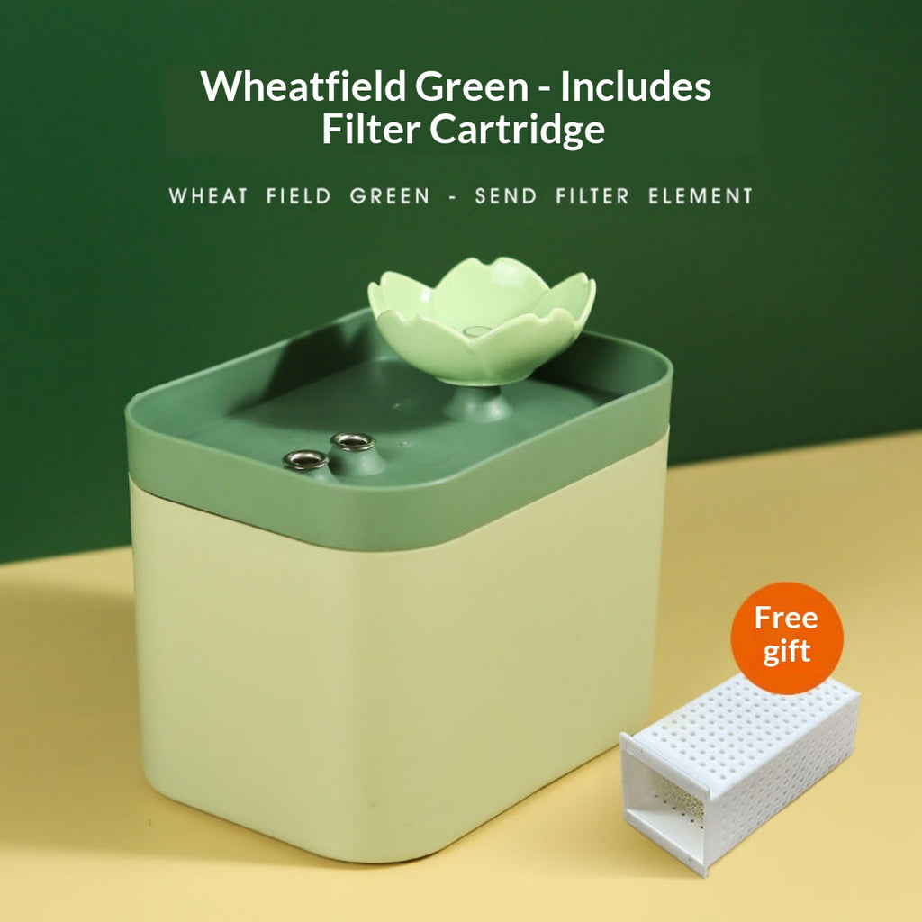 Silent Automatic Circulating Filtered Pet Water Fountain - pet product photo (view 2)