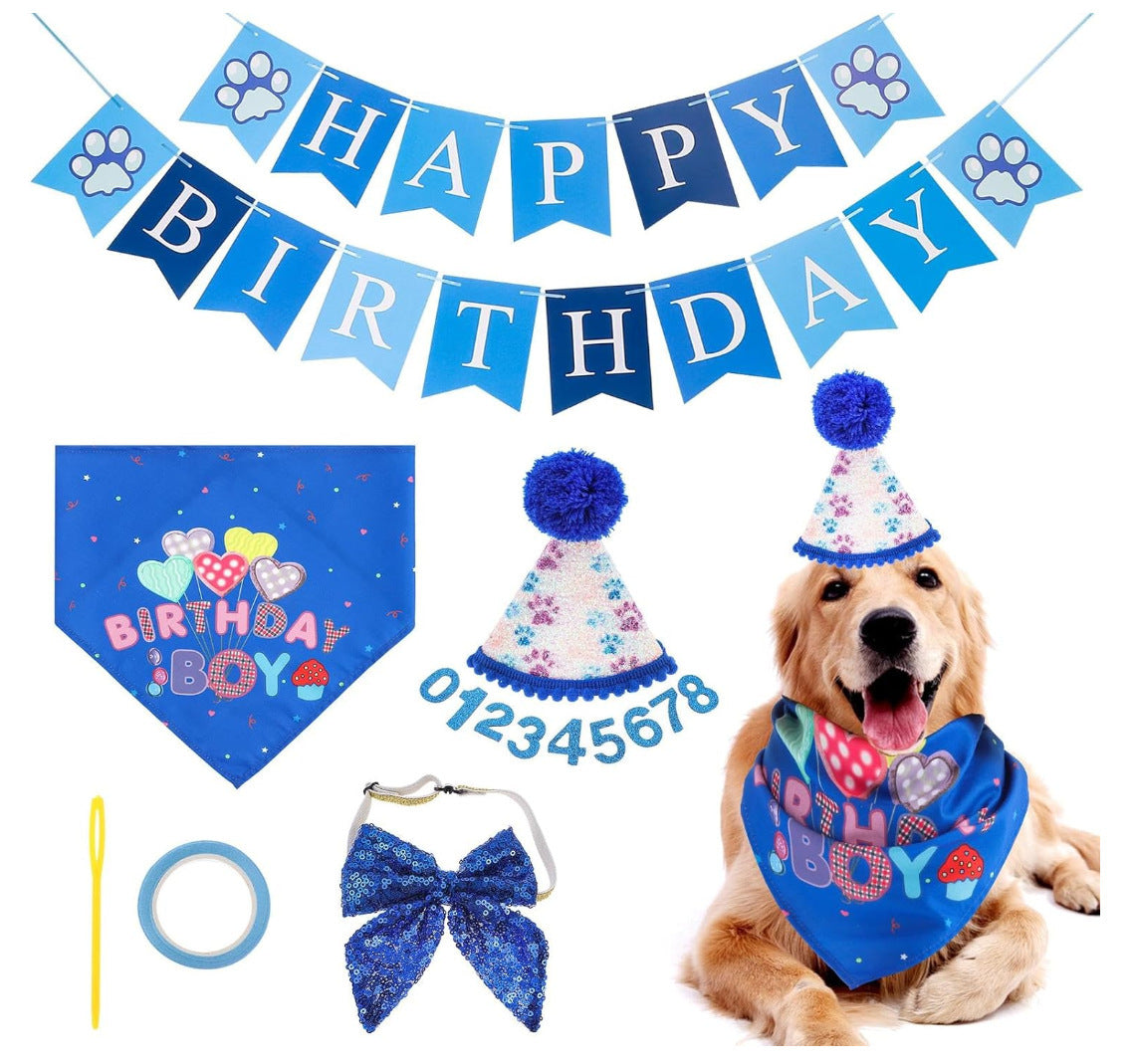 The Birthday Boy Kit for a Dog Who Thinks Every Day Is His Party - dog product photo
