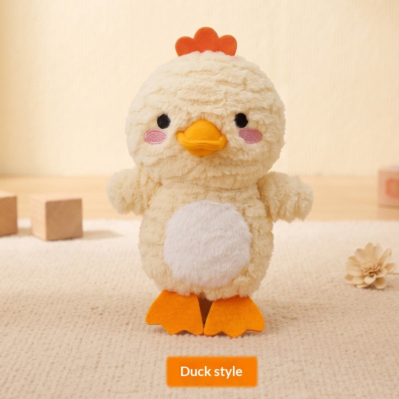 Big-eared Elephant and Little Yellow Duck Pet Toys - cat product photo (view 6)