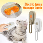 Steam Pet Grooming Brush - dog and cat product photo (view 2)
