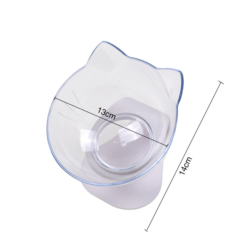 Kitten Bowl Pet Cervical Support Feeding Food Basin - cat product photo (view 9)