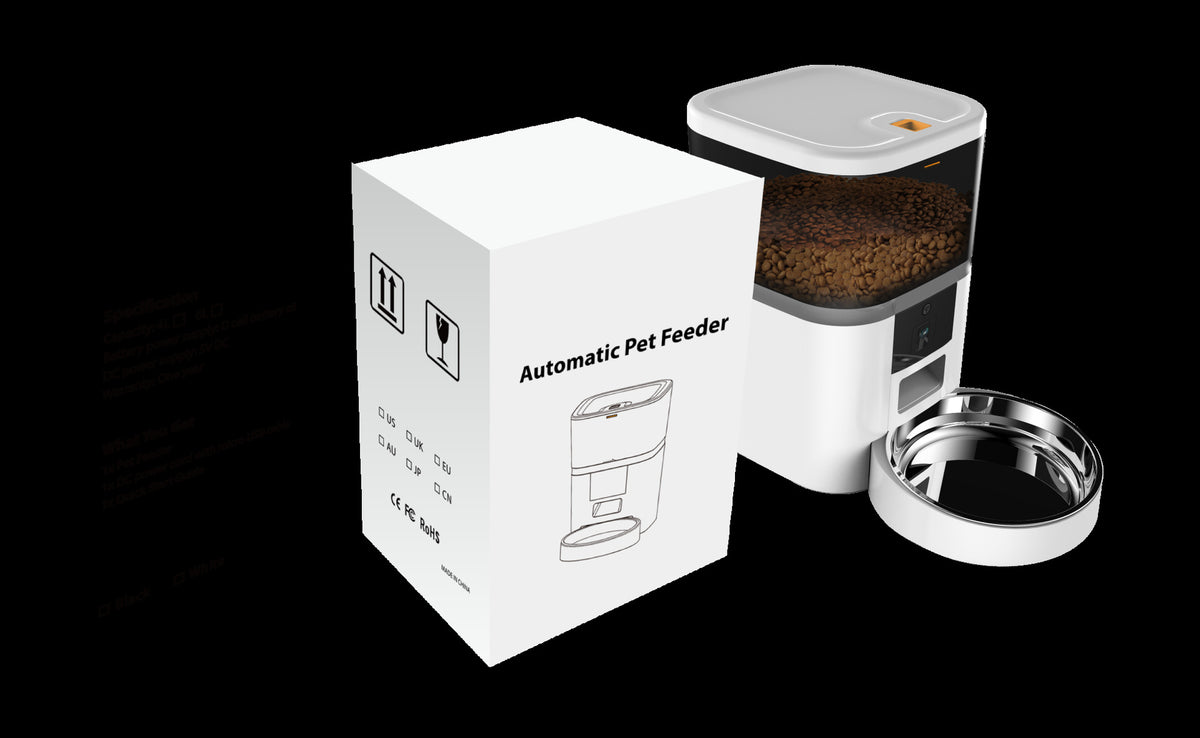 Automatic Pet Feeder with Camera - dog and cat product photo (view 6)