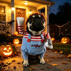 Killer Doll Costume with Wig for Dogs (view 5)