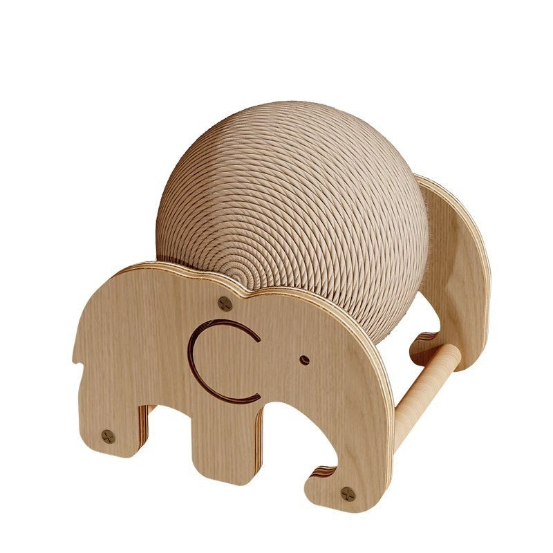 Ferris Wheel Sisal Cat Scratching Ball Roller Vertical Cat - cat product photo (view 5)