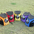Astronaut Capsule Pet Backpack - dog and cat product photo (view 2)