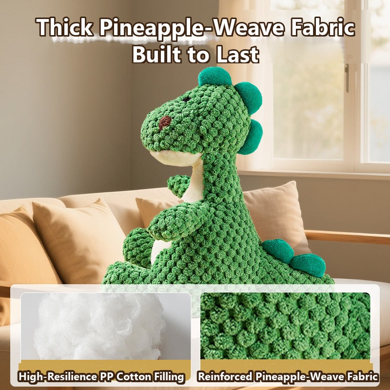 Dog Squeaky Plush Dinosaur Toy for Toy Poodles & Small - dog and cat product photo (view 5)