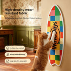 Rectangular Cat Scratcher with Felt Pads - cat product photo (view 3)