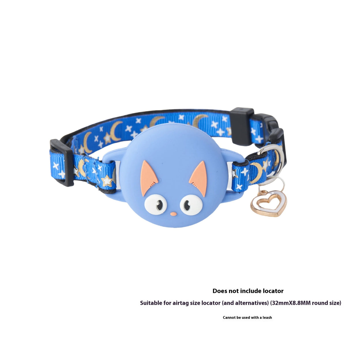 AirTag Cat Collar for AppleTag Protective Case - cat product photo (view 8)