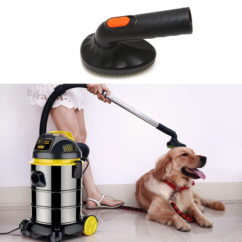 Pet Grooming Vacuum Brush Attachment - dog and cat product photo (view 2)