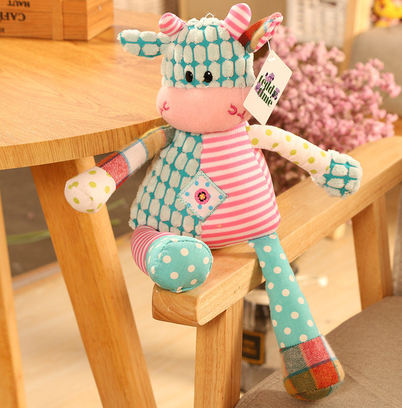 Creative Animal Patchwork Plush Toy - cat product photo (view 5)