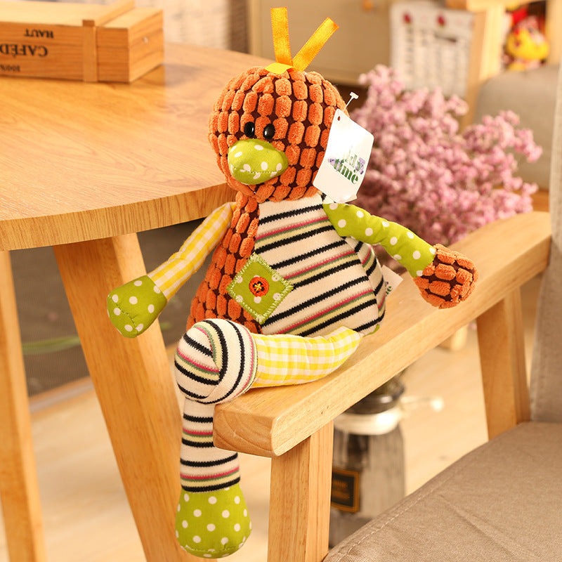 Creative Animal Patchwork Plush Toy - cat product photo (view 7)