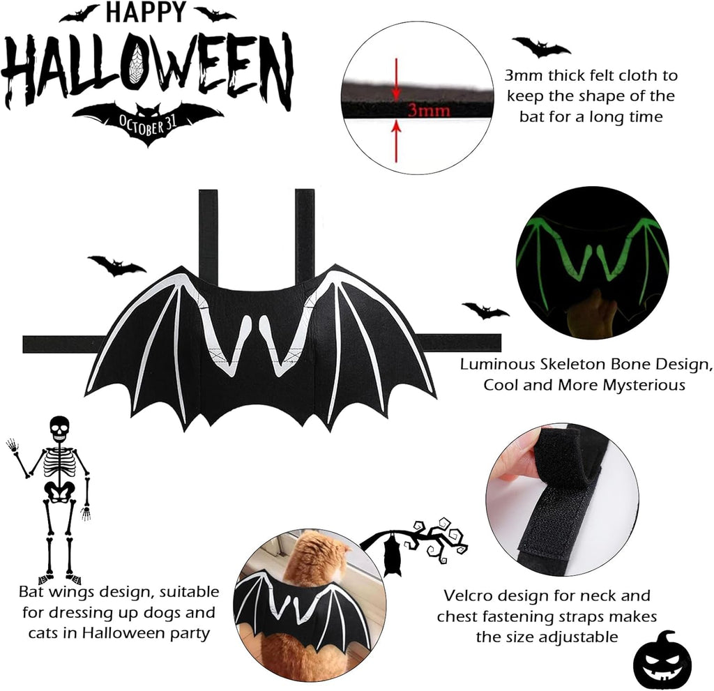 Bat Skeleton Costume for Dogs (view 2)
