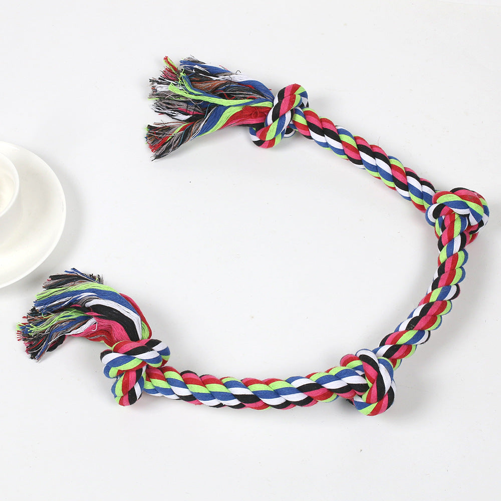 Dog Toy Teething Rope Knot Toy - dog product photo (view 5)