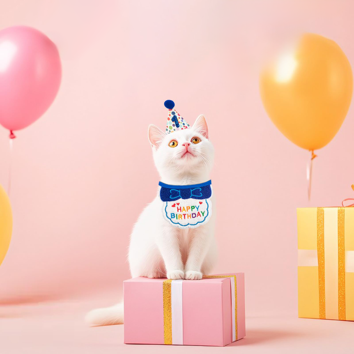 The Cat Birthday Set for the Four Seconds They Will Tolerate It - cat product photo (view 5)