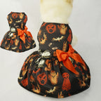 Pumpkin Print Dress for Small Dogs (view 6)