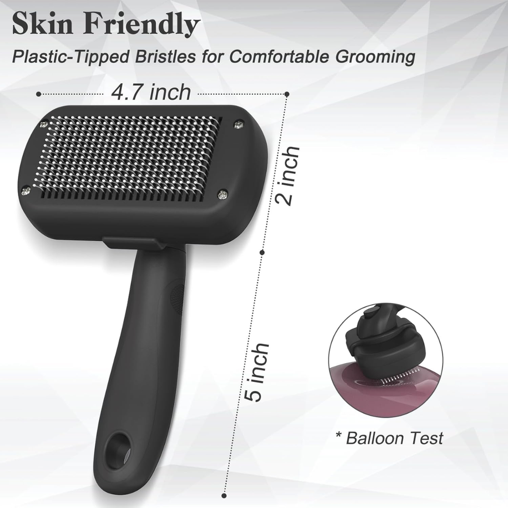 Self-Cleaning Brush vs. The Fur on Everything You Own - dog and cat product photo (view 4)